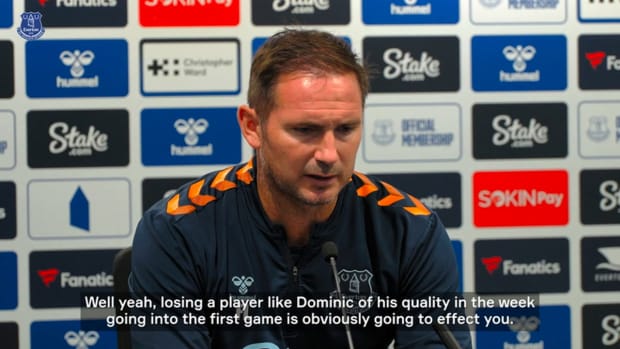 Lampard gives Cavert-Lewin injury update